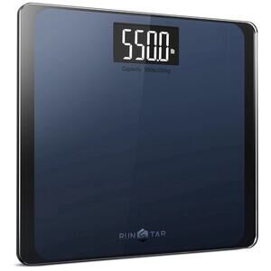 RunSTAR 550lb Bathroom Digital Scale for Body Weight W Ultra-Wide Platform READ